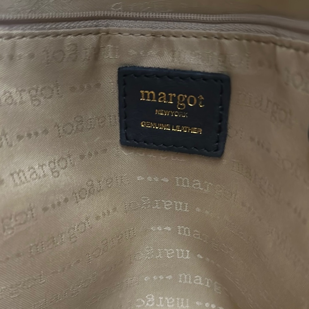 Margot Black and Red Backpack with Classic Design - Picture 3 of 9